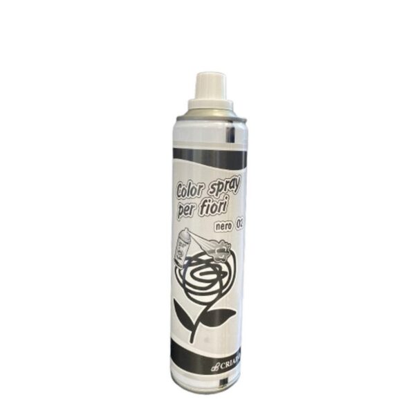 COLORANTE SPRAY FLORCOLOR USO PROFESSIONALE 400ML nero (Cod. 35243-08)