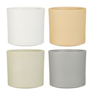 SET 4 VASI ERA H21,5 D23 CM colori-assortiti (Cod. 40394-01)