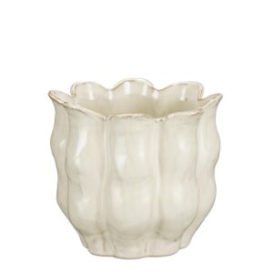 VASO LOLA H15 D17 CM bianco (Cod. 40376-01)