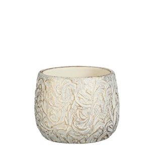 VASO ARTHUR H13 D14,5 CM bianco (Cod. 40384-01)