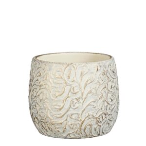 VASO ARTHUR H16 D17 CM bianco (Cod. 40385-01)