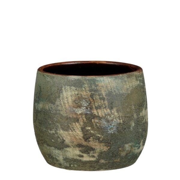 VASO OLAF H15 D17 CM verde (Cod. 40389-01)