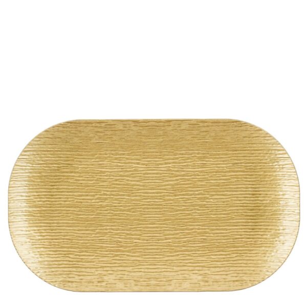 VASSOIO MILA OVALE 43X25,5 H3 CM oro (Cod. 40392-02)
