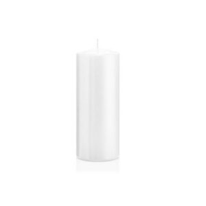 CANDELA MOCCOLO D7,8 H20 CM bianco (Cod. 40445-01)