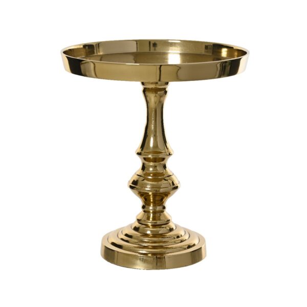 ALZATA ALUMINIO 24X24X25 CM oro (Cod. 40262-01)