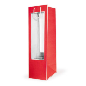 BORSA CARTA MEDAILLON 20X20 H70 10PZ  rosso (Cod. 40257-01)