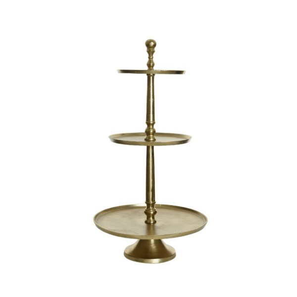 ALZATA PER DOLCI ALUMINIO H81 D43 CM oro (Cod. 40263-01)
