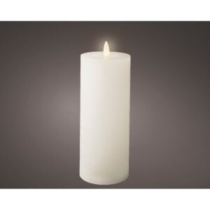 CANDELA CON LED LUCE CALDA D7 H19 CM   (Cod. 40271-01)