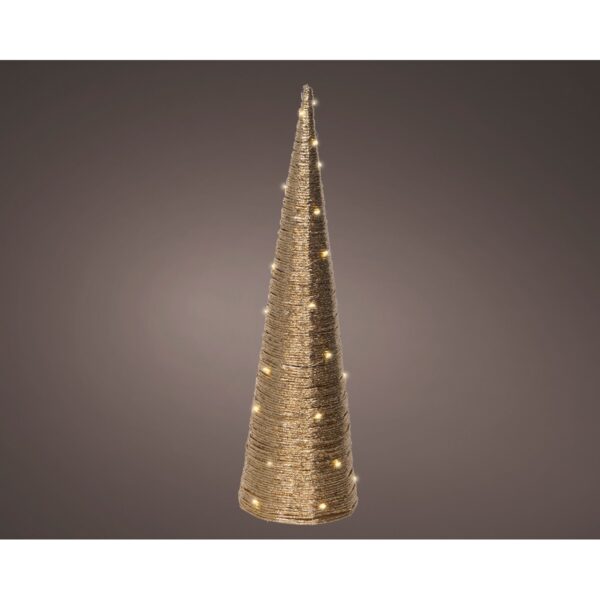 CONO LED INDOOR H60 D16 CM oro (Cod. 40272-01)