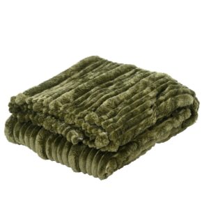 COPERTA FLANELLA 170X130 CM verde (Cod. 40315-02)