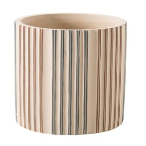 CASPO' CEMENTO CON RIGHE D12,5 H11 CM crema (Cod. 40452-01)