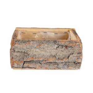 FIORIERA LEGNO CEDRO 18X10XH9 CM naturale (Cod. 40413-01)