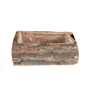 FIORIERA LEGNO CEDRO 23X14XH8 CM naturale (Cod. 40415-01)
