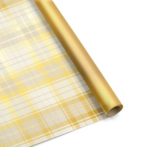BOBINA 1X25 MT POLI' NEW TARTAN oro (Cod. 40479-03)