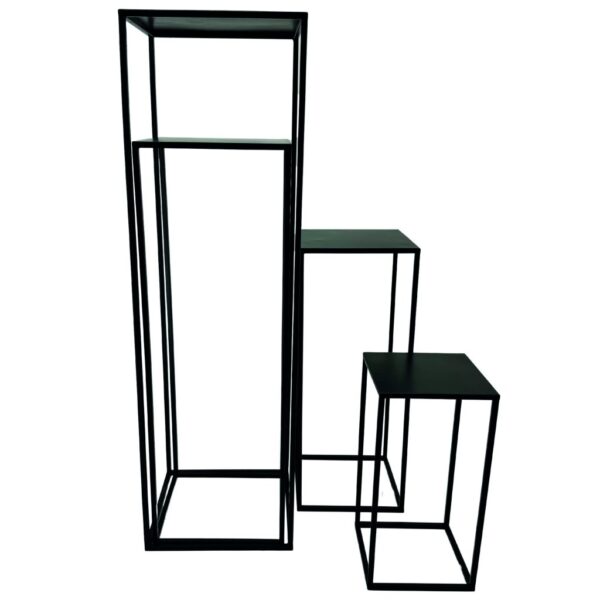 SET 4 ALZATE 20X40H- 24X60H- 27X80H- 30X100H vb nero (Cod. 35802-03)