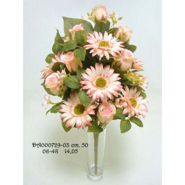 FRONTALE ROSE/ GERBERE X14 50CM rosa (Cod. 40467-01)