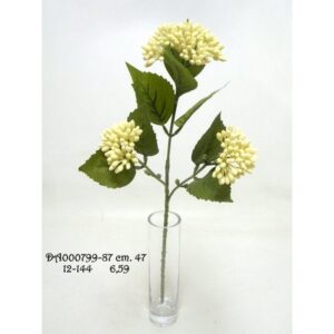 RAMO KALANCHOE 47CM avorio (Cod. 40470-01)