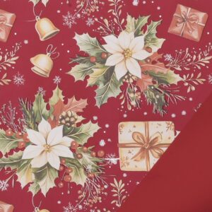 BOBINA JINGLE BELLS 1X25 MT bordeaux (Cod. 40424-01)