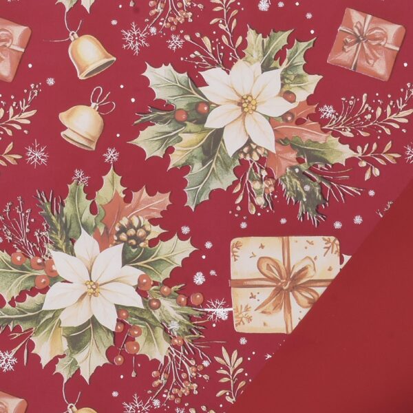 BOBINA JINGLE BELLS 1X25 MT bordeaux (Cod. 40424-01)