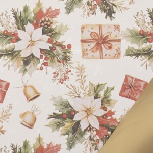 BOBINA JINGLE BELLS 1X25 MT panna (Cod. 40424-02)