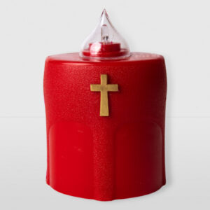 LUMINO BENEDICTIO ELETTRICO DURATA 150 GIORNI  rosso (Cod. 40497-02)