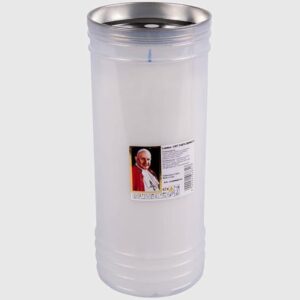 LUMINO PAPA 11 GIORNI LUNGA DURATA bianco (Cod. 40491-02)