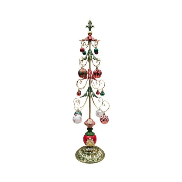 ALBERO CON SFERE FERRO D30 H91 CM  oro (Cod. 40548-01)