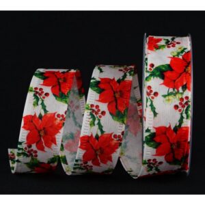 NASTRO STELLA DI NATALE MM 40 X 10 MT rosso (Cod. 40348-01)