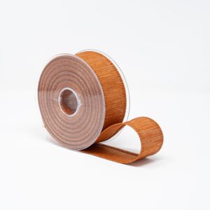 NASTRO CANVAS LAME' MM 40 X 10 MT arancio-106 (Cod. 36557-03)