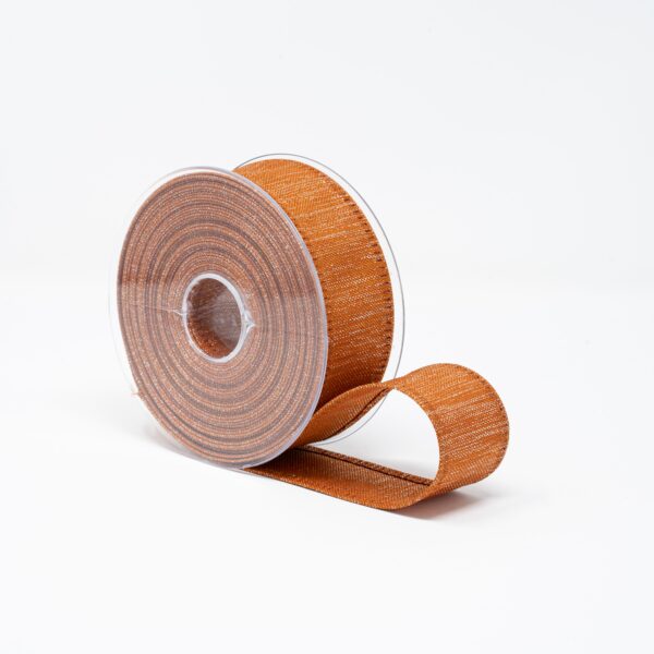 NASTRO CANVAS LAME' MM 40 X 10 MT arancio-106 (Cod. 36557-03)