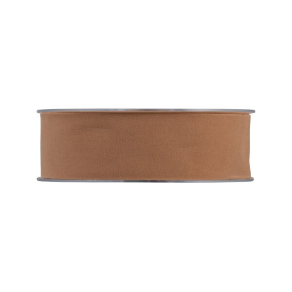 NASTRO VELLUTO MM40 X 15MT nocciola-02 (Cod. 28583-02)