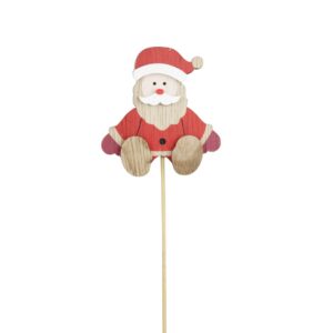 SET 14 PZ. PICK BABBO NATALE 25,5 CM  (Cod. 40533-01)