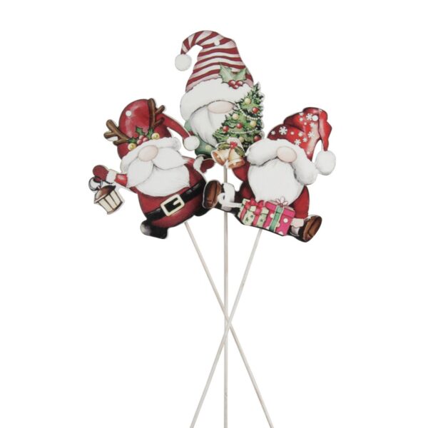 SET 20 PZ. PICK BABBO NATALE 29 CM  (Cod. 40511-01)