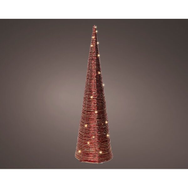 CONO LED INDOOR H60 D16 CM rosso (Cod. 40272-02)