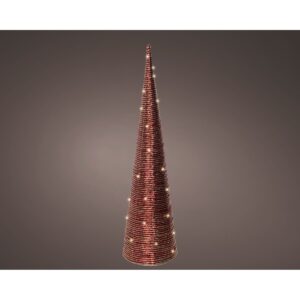 CONO LED INDOOR H80 D20 CM rosso (Cod. 40273-02)