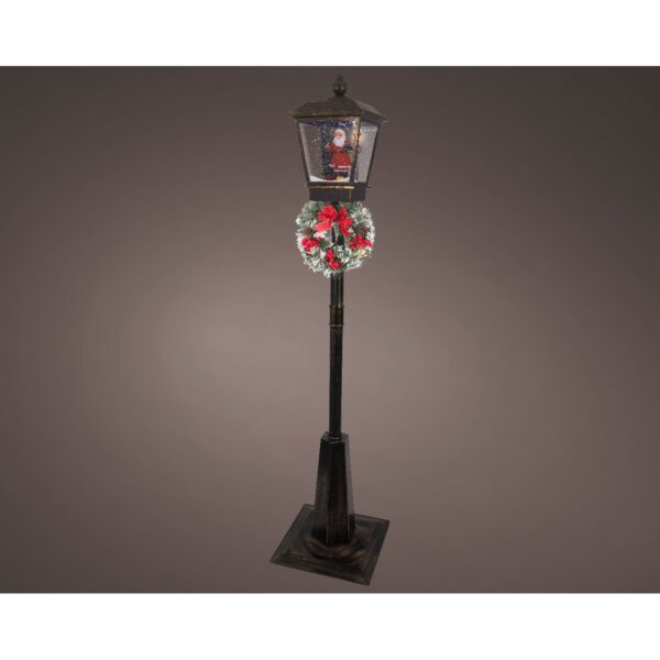 LANTERNA INDOOR CON GHIRLANDA 40X40 H180 CM  (Cod. 40696-01)