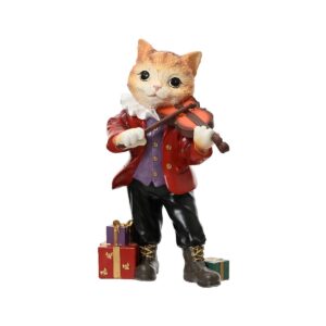 GATTO IN POLIRESINA 27X21,5 H45 CM  (Cod. 40720-01)