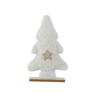 DECORAZIONE ALBERO DI NATALE 6X24 H38 CM bianco (Cod. 40723-01)