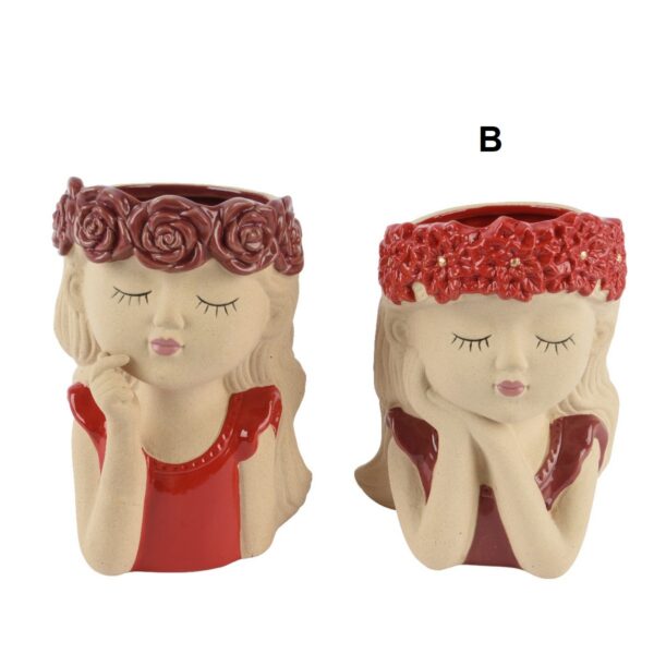 VASO VISO DONNA D13,7 H20 CM modello-b (Cod. 40729-02)