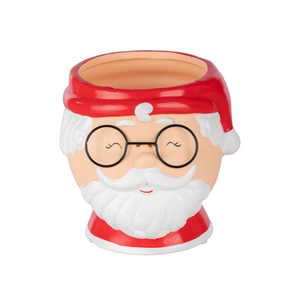 VASO BABBO NATALE D16,5 H14,5 CM  (Cod. 40578-01)