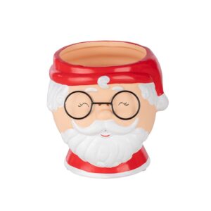 VASO BABBO NATALE D12,5 H12 CM  (Cod. 40579-01)