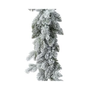FESTONE GLITTER INNEVATO ASPEN INDOOR D25 H270 CM  (Cod. 40735-01)