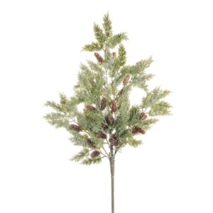 RAMO PINO CIPRESSO CON PIGNE 110 CM verde (Cod. 40615-01)
