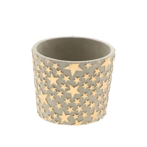 VASO STELLE H11 D13,5 CM beige (Cod. 40612-02)