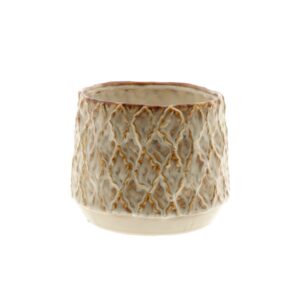 VASO ZARIA D17,5 H14,5 CM beige (Cod. 40610-01)