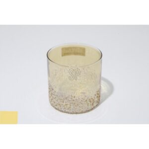 PORTA TEALIGHT VETRO 10 CM  oro- (Cod. 40689-01)