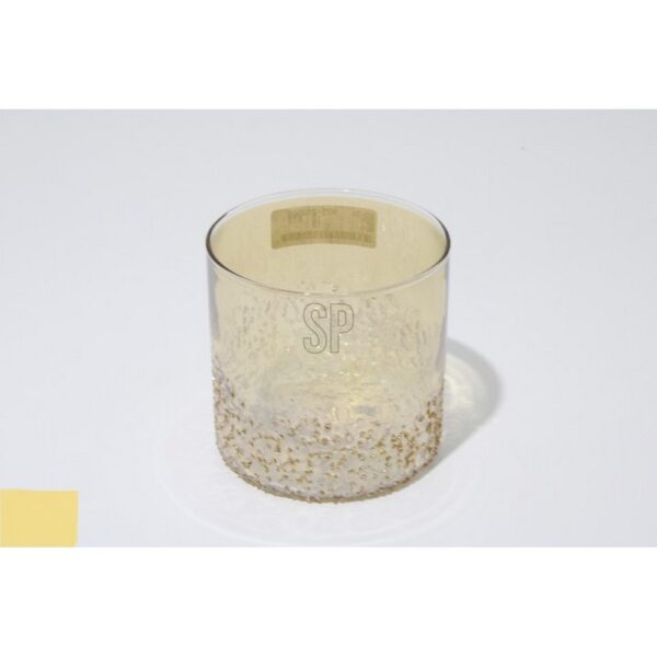 PORTA TEALIGHT VETRO 10 CM  oro- (Cod. 40689-01)
