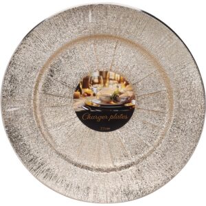 PIATTO D33 CM oro (Cod. 40640-01)