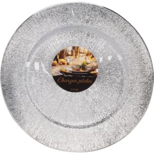 PIATTO D33 CM argento (Cod. 40640-02)