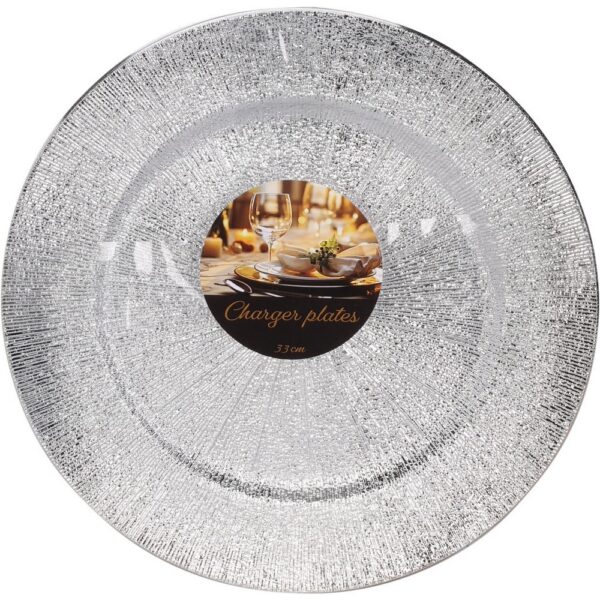 PIATTO D33 CM argento (Cod. 40640-02)